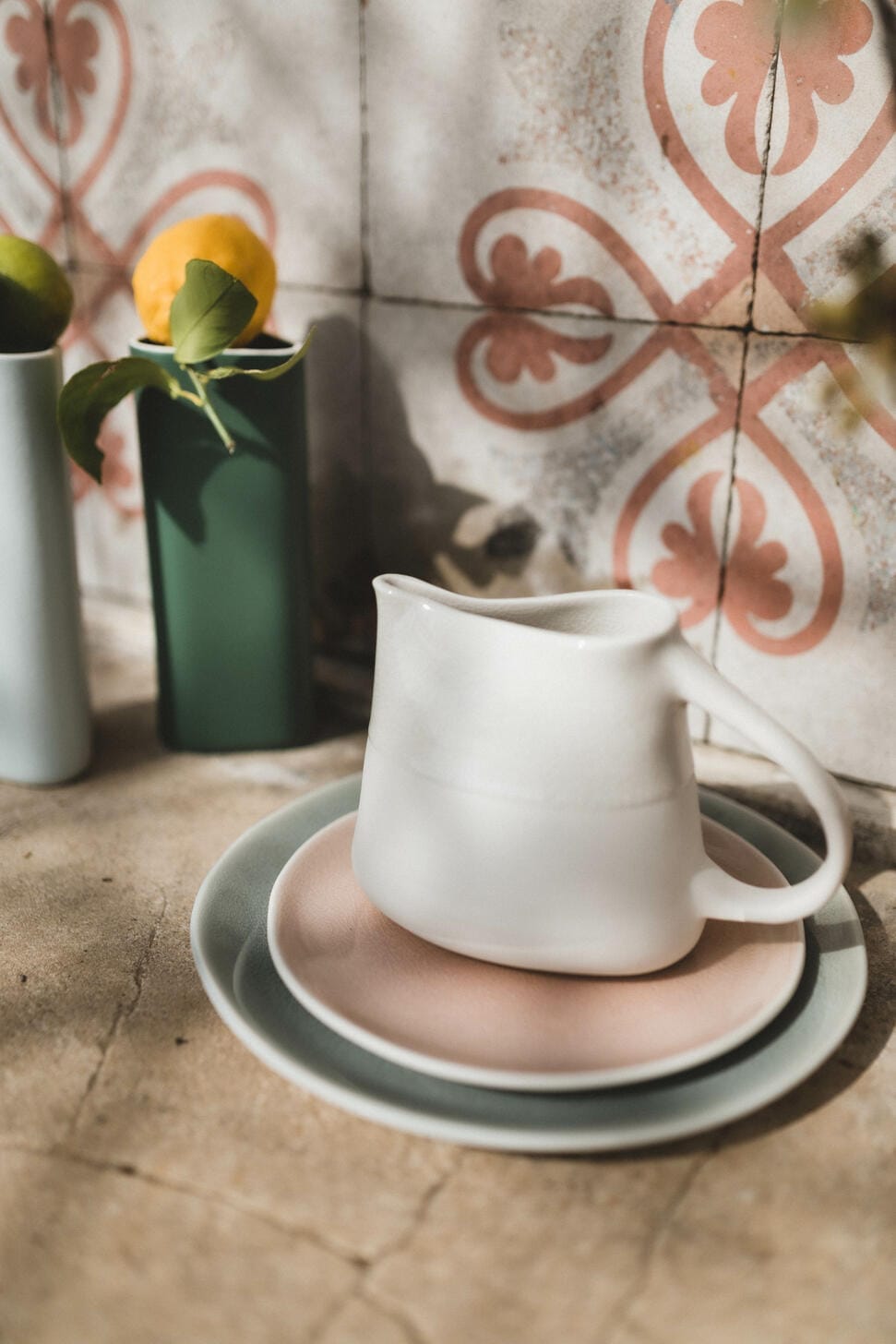 Maguelone Round L, Cachemire, Ø26.5 cm - Image 2