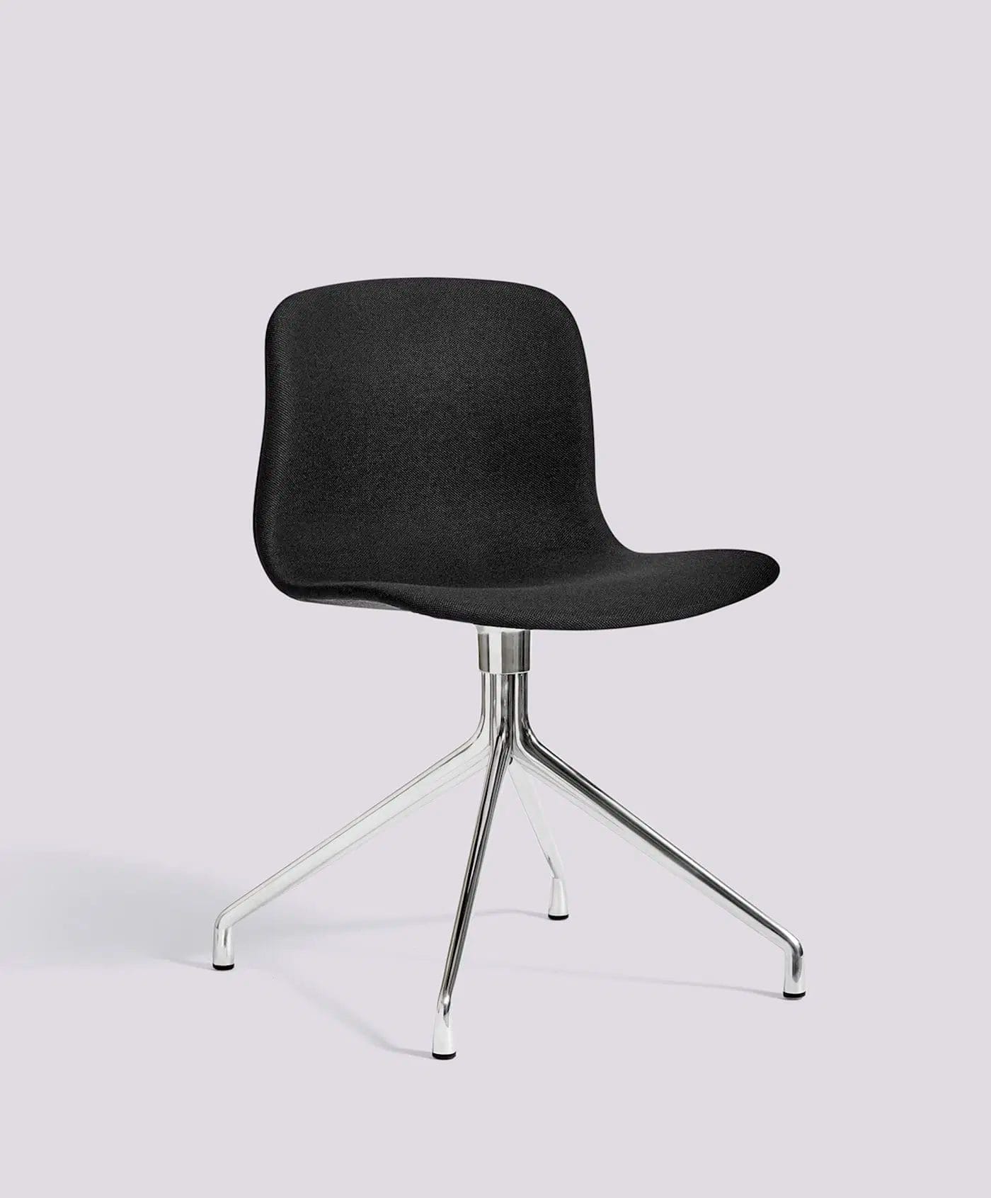 AAC11 Polished Aluminium, 4 star swivel base Standard glider, Full upholstery Shell, Steelcut-190 - Image 2